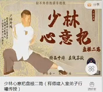 少林心意把盘根二路