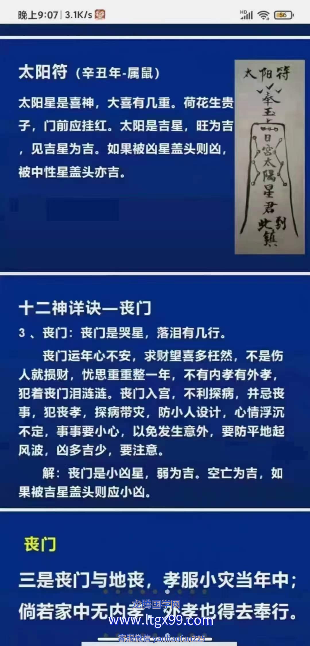 皓月道医画符与十二生肖流年神煞_龙腾国学网