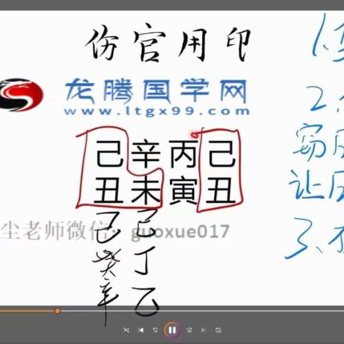 金镖门易尘2023年5月最新基础课-旺衰取用