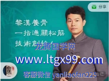 黎汉 深度睡眠中医特效调理术手法