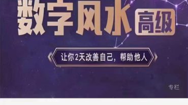 陈安逸数字风水高阶