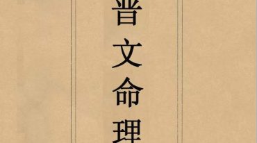 晋文命理网络教学视频