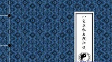 八宅真机之阴阳通 八宅精髓，内部资料
