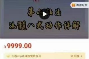 家好凌依宸老师-茅山仙法洗髓八式