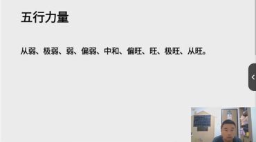 四柱八字系列视频课程共12个版块，清风新派八字