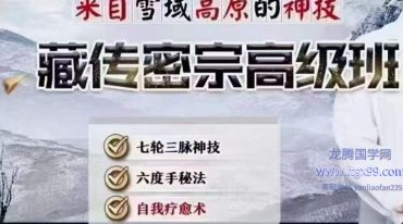 藏医密宗高级班