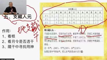 荣庵老师四柱八字课程 初中高