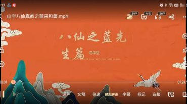 山宇八仙真教之蓝采和篇