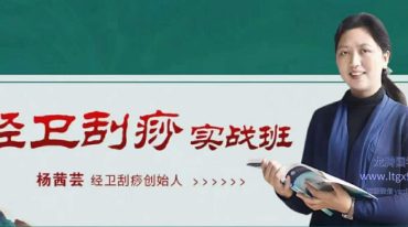 经卫刮痧实战班 60余种‮症病‬调理方案