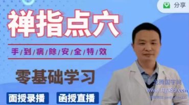 叶唐福--禅指点穴以指代针系统网络课