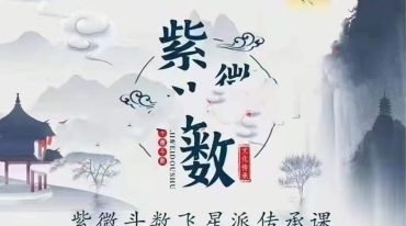 庄明正飞星派紫微斗数入门票+初阶篇+中阶篇+高阶篇课程视频