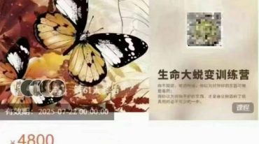第一期丨生命大蜕变