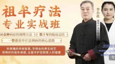 祖牟疗法—实战1期