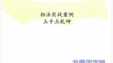 相法实战案例玉手点乾坤 .pdf