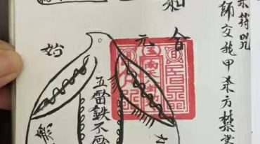 茅山真心教能公亲抄法本2册