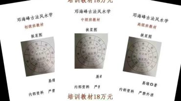 邓海峰易源古法风水初中高级面授班课件合集3册