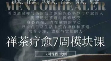 禅茶疗愈师模块课