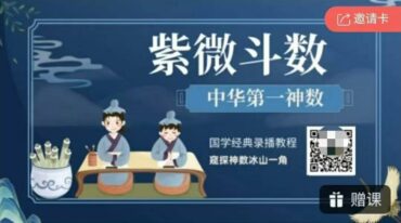国学杰姆紫微飞星基础录播课程