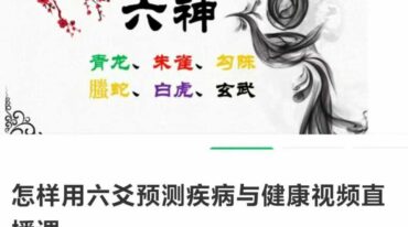 怎样用六爻预测疾病与健康视频直播课