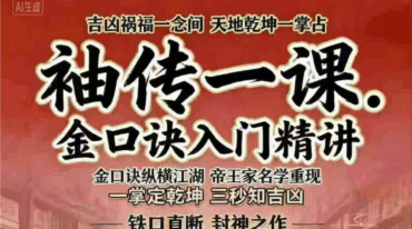 袖传一课金口诀入门精讲161页.pdf