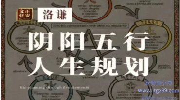 洛谦阴阳五行人生规划初中高